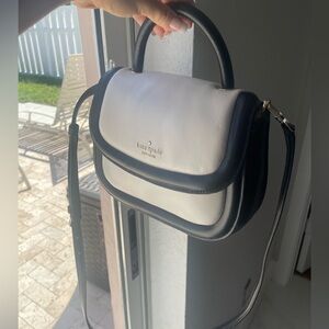 Kate Spade White and Black purse. BRAND NEW. Never used.